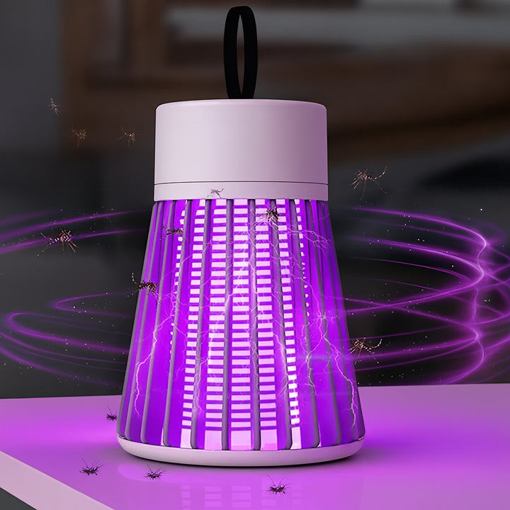 USB Rechargeable Mosquito & Fly Killer Trap – Safe, Odourless, Chemical-Free Protection for Home & Camping