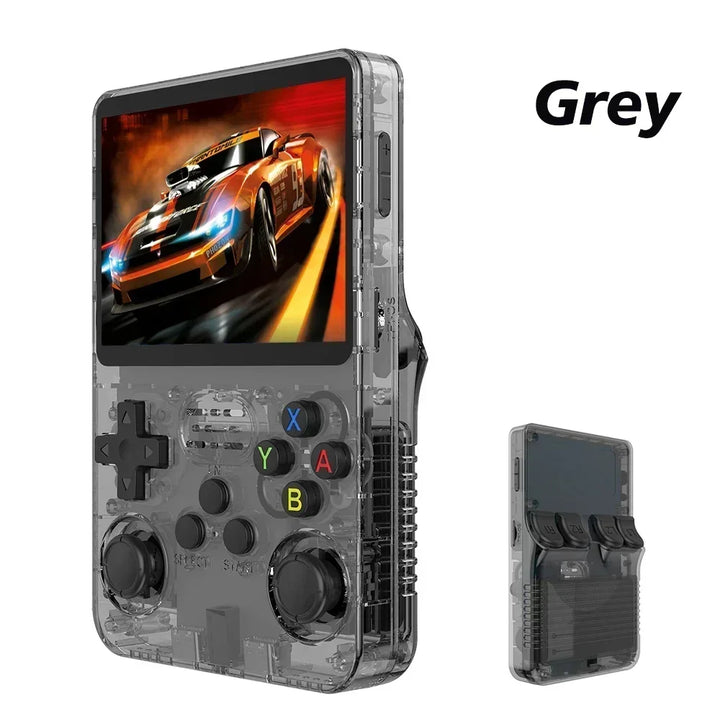 R36S Retro Handheld Video Game Console – 3.5" IPS Linux, 64GB / 128GB Classic Games