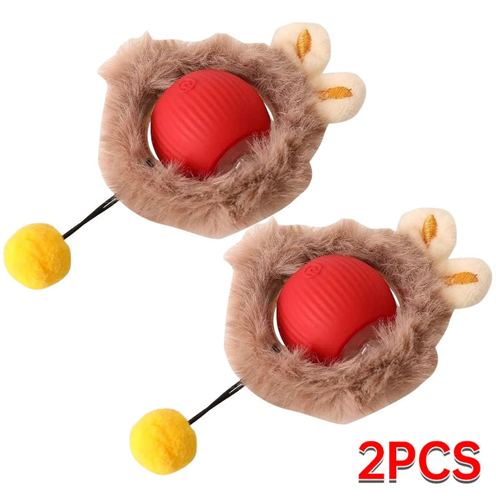 Interactive Electric Cat Toy Ball with Automatic Movement – Fun, Stimulation & Boredom Relief