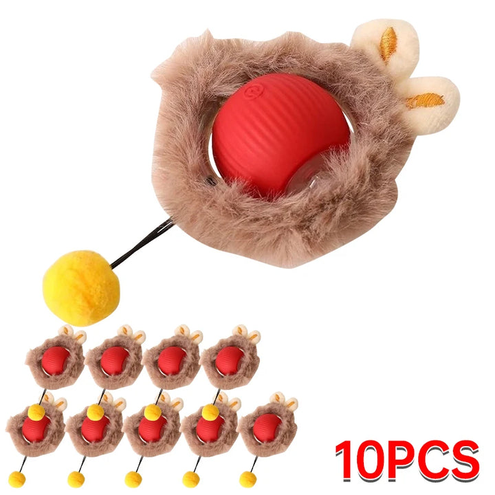 Interactive Electric Cat Toy Ball with Automatic Movement – Fun, Stimulation & Boredom Relief