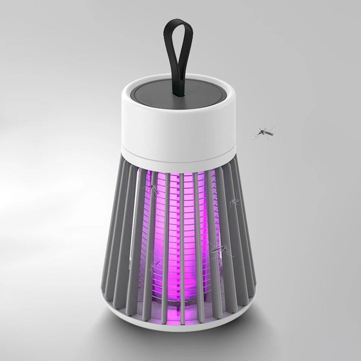 USB Rechargeable Mosquito & Fly Killer Trap – Safe, Odourless, Chemical-Free Protection for Home & Camping