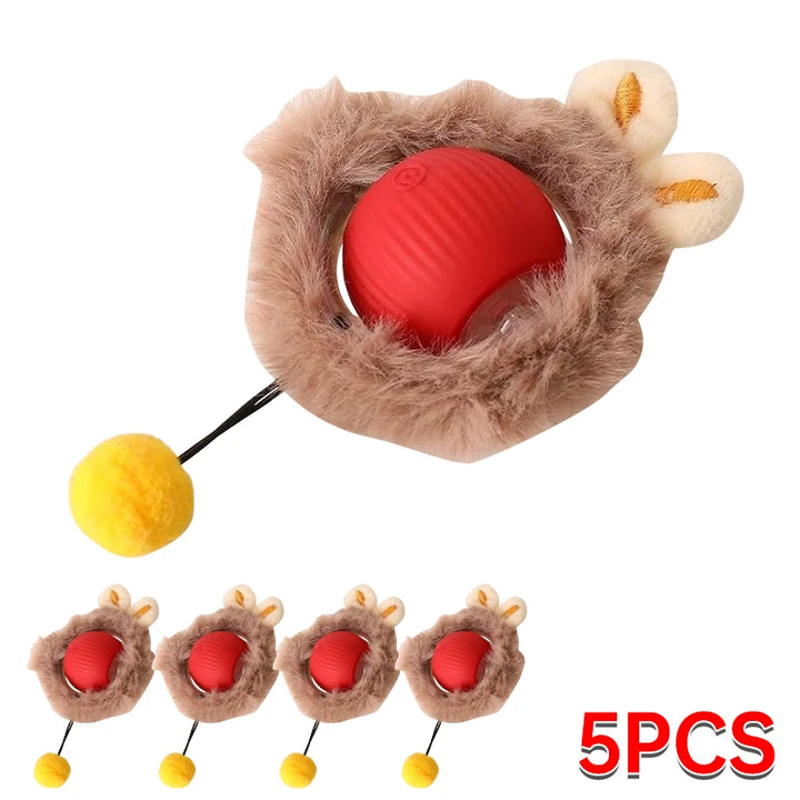 Interactive Electric Cat Toy Ball with Automatic Movement – Fun, Stimulation & Boredom Relief