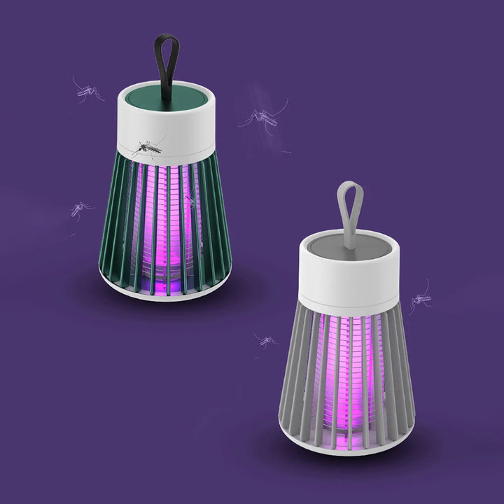 USB Rechargeable Mosquito & Fly Killer Trap – Safe, Odourless, Chemical-Free Protection for Home & Camping